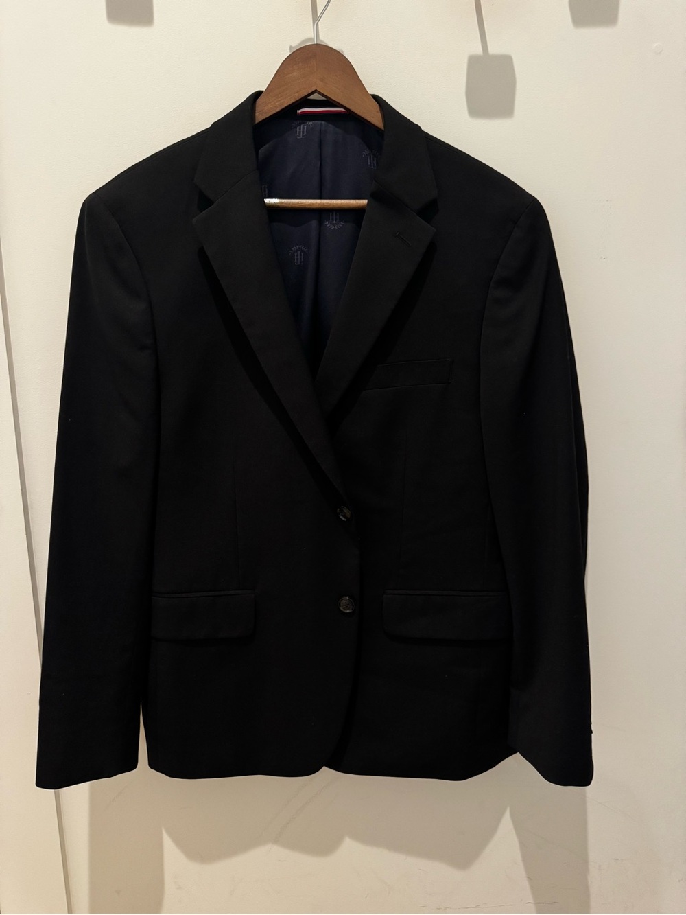 Tommy Hilfiger | Black Two-Button Blazer | 42S | NWOT